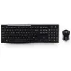 Klaviatūra un Pele Logitech LGT-MK270-US Melns QWERTY Qwerty US
