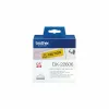 Printer Labels Brother DK22606 Yellow Black Yellow/Black