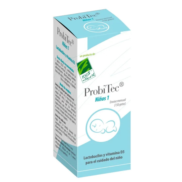 100 % luonnollinen Probitec lasten 1 7,5 ml