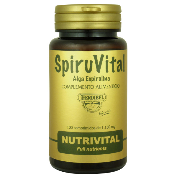 Herdibel Spiruvital 1000 mg 100 kapsulių