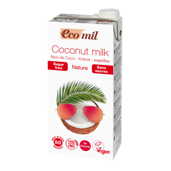 Nutriops Ecomil Coconut Nature Bio 1 litra