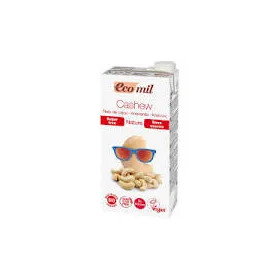 Nutriops Ecomil Nature Bio anakardžiai be cukraus, 1 l