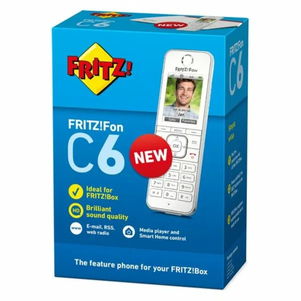Беспроводный телефон Fritz! 20002875 Белый
