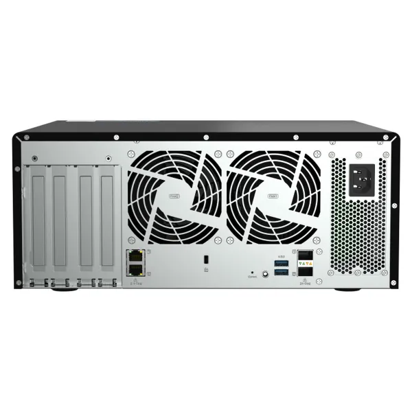 NAS Tīkla Suzrage Qnap TS-H1290FX-7232P-64G Melns