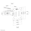 TV-teline Neomounts 12581674000 17" 32" 8 kg
