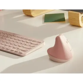 Ergonomic Optical Mouse Logitech 910-006478 Pink Rose 4000 dpi