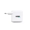 Seinälatu  + USB C Kaapeli Urban Factory GSC65UF Valkoinen