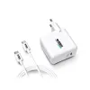 Seinälatu  + USB C Kaapeli Urban Factory GSC65UF Valkoinen