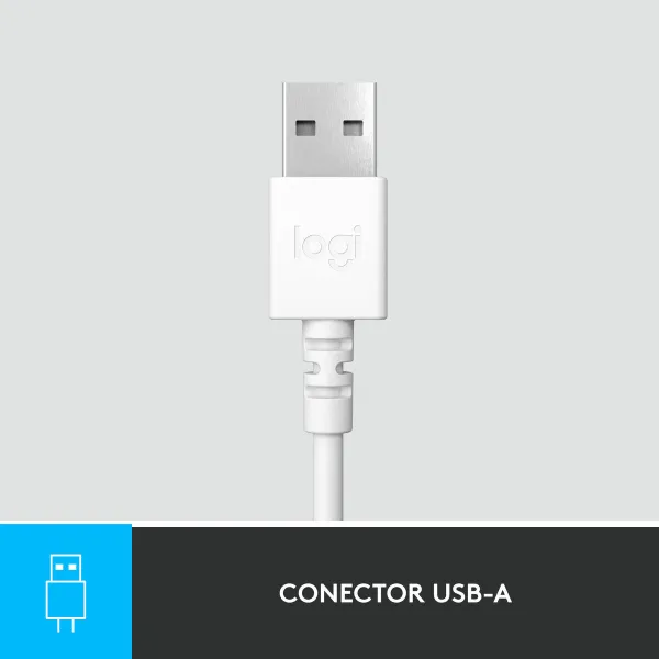 Austiņas Logitech H390 Balts