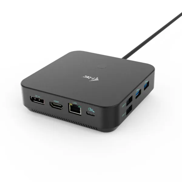 USB Centrmezgls i-Tec C31TRI4KDPDPRO100 Melns