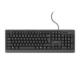 Näppäimistö Trust Primo Qwerty portugali Musta