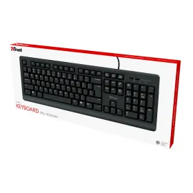 Näppäimistö Trust Primo Qwerty portugali Musta