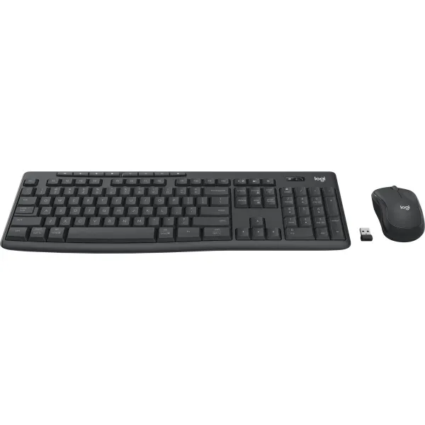 Keyboard and Mouse Logitech 920-012067 Graphite QWERTZ