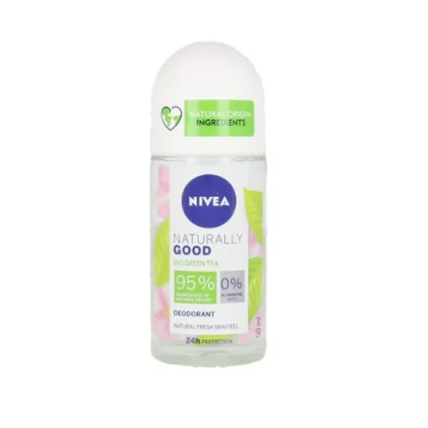 Nivea Naturally Good zaļās tējas dezodorants rullītis 50ml