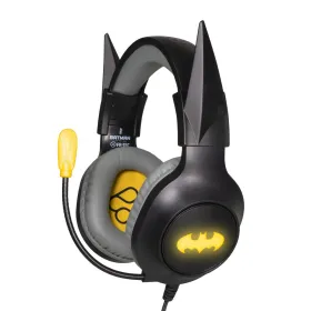 Austiņas ar Mikrofonu Spēlēm FR-TEC BATMAN Dzeltens Melns