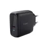 Seinälatu + USB-C Kaapeli Trust Maxo Musta 65 W