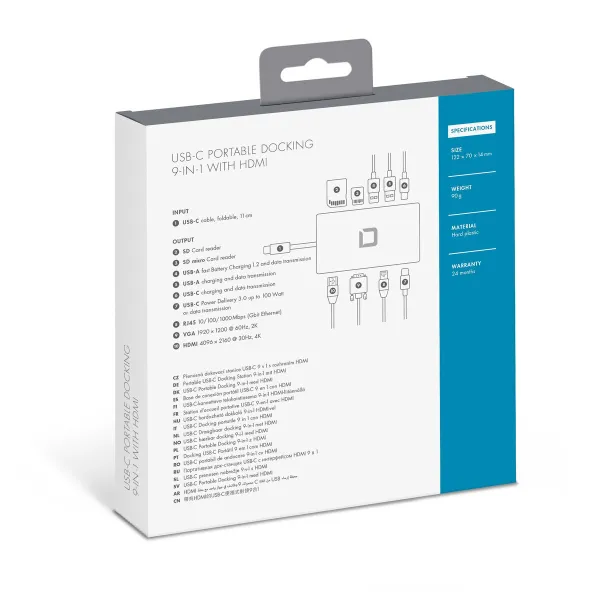 USB Centrmezgls Dicota D31729 Balts