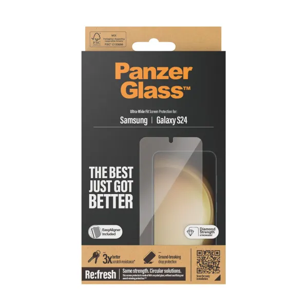 Защита экрана Panzer Glass 7350 Samsung Galaxy S24