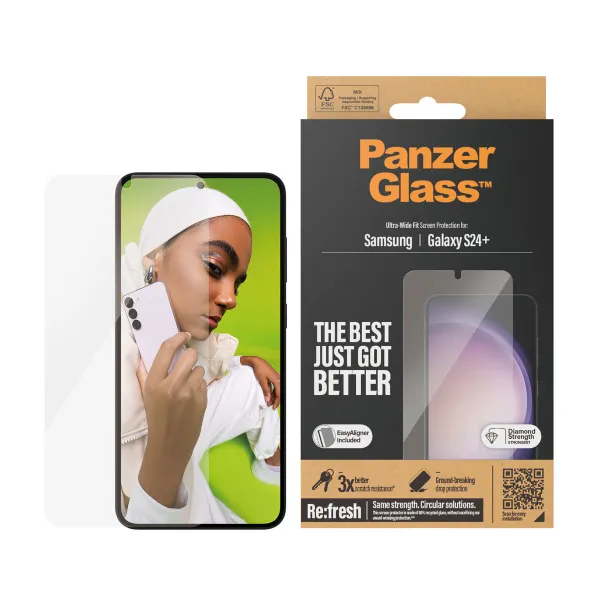 Защита экрана Panzer Glass 7351 Samsung Galaxy S24 Plus