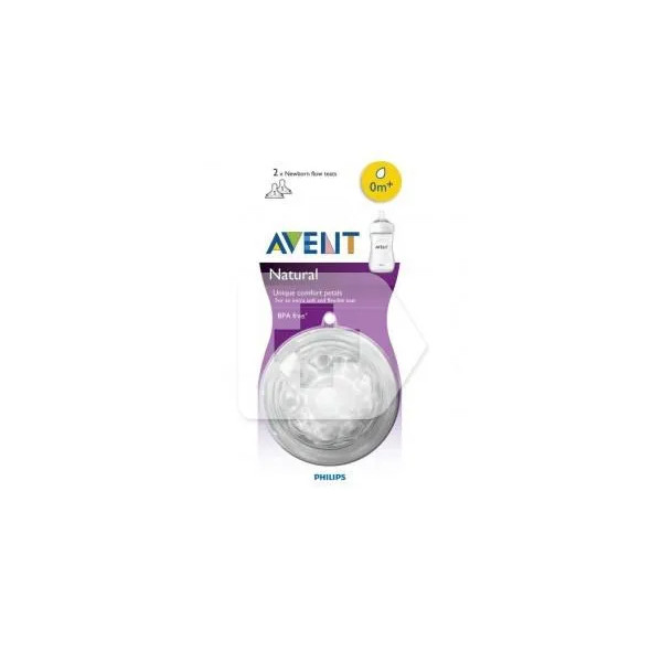 Avent Natural Tetina 0 Meses 2 Unid