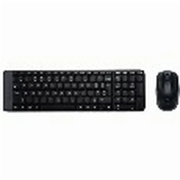 Klaviatūra un Pele Logitech 920-003168 Melns QWERTY