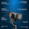 Mikrofons Logitech 988-000565 Melns