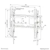 TV Statīvs Neomounts WL35-750BL14 32" 75" 100 kg