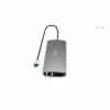 USB Centrmezgls i-Tec C31NANOTRIPLEDOCKPD Pelēks