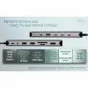USB Centrmezgls i-Tec C31NANOTRIPLEDOCKPD Pelēks