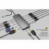 USB Centrmezgls i-Tec C31NANOTRIPLEDOCKPD Pelēks