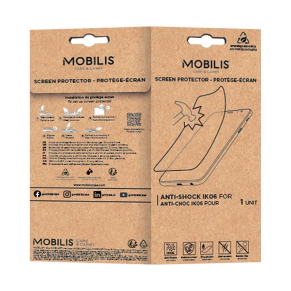 Näytönsuoja Mobilis 036346