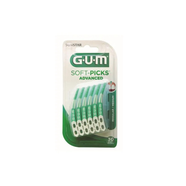 Gum® Soft-Picks Advanced Regular Soft Picks 30 шт.