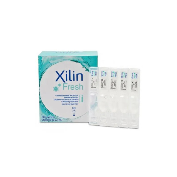 Nicox Xilin Fresh -silmätipat 0,4 ml 30 yksikköä