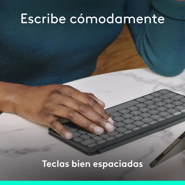 Keyboard Logitech 920-012973 Graphite Spanish QWERTY