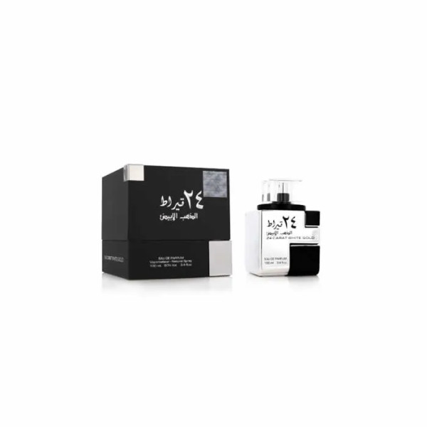 Unisex parfyymi Lattafa 24 CARAT WHITE GOLD 24 Carat White Gold 100 ml
