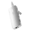 USB Centrmezgls Linq Byelements LQ49081PS Balts Pelēks