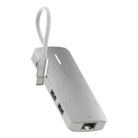 USB-разветвитель Linq Byelements LQ49081 Белый Серый