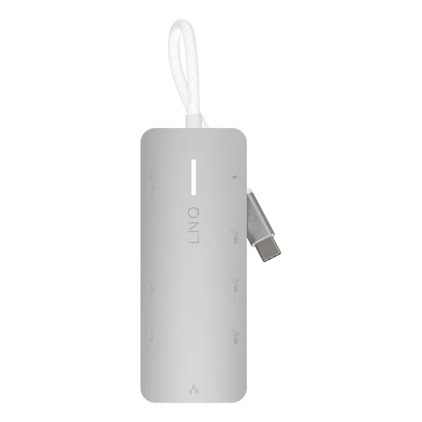 USB-разветвитель Linq Byelements LQ49081 Белый Серый