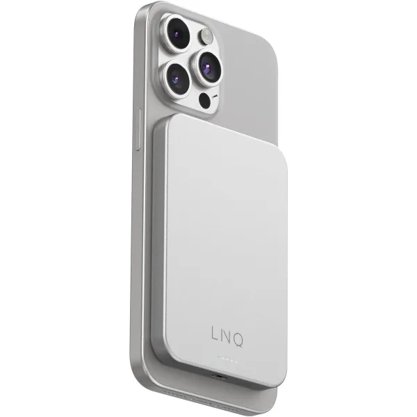 Powerbank Linq Byelements LQWP052 Sudrabains 5000 mAh