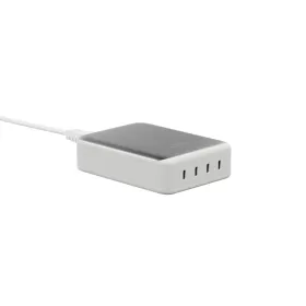 USB Centrmezgls Linq Byelements LQDC240 Balts Pelēks