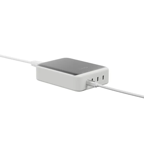 USB Centrmezgls Linq Byelements LQDC240 Balts Pelēks