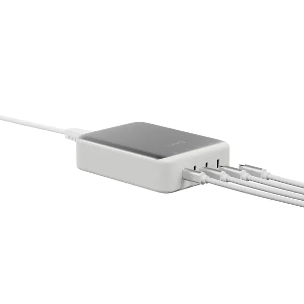 USB Centrmezgls Linq Byelements LQDC240 Balts Pelēks