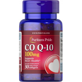 CoQ10, 100 mg - 30 mīkstās kapsulas