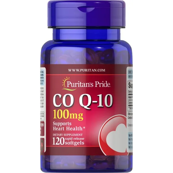 CoQ10, 100 mg – 120 minkštųjų kapsulių