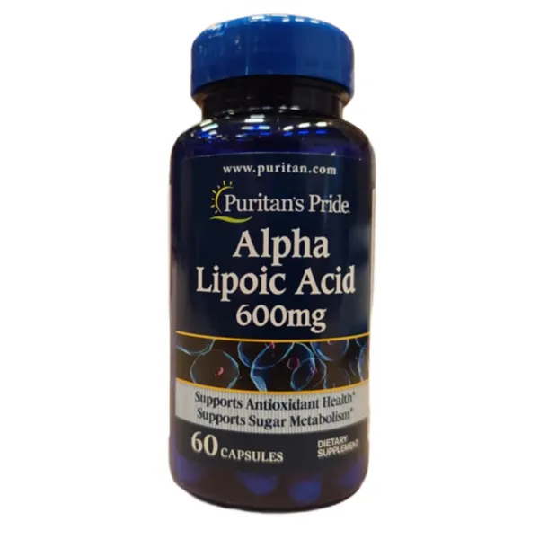 Alpha Lipoic Acid, 600mg - 60 caps