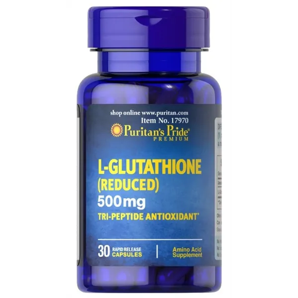 L-glutationi vähäinen, 500 mg - 30 kaps.