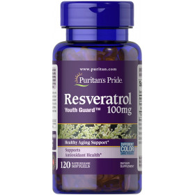 Resveratrol, 100mg - 120 softgels
