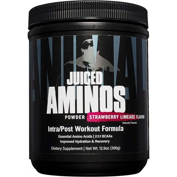 Animal Juiced Aminos, Strawberry Limeade - 366g