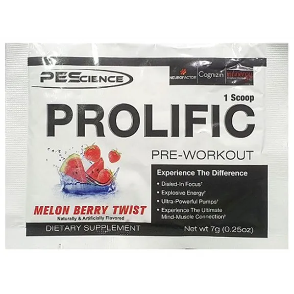 Prolific, melones un ogu garšas twists - 7 g (1 porcija)