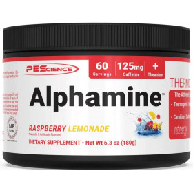 Alphamine, Малиновый лимонад - 180 г